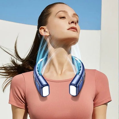 Electric Fan For Sports Neck Fan Portable Air Conditioner